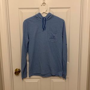Vineyard Vines Whale Long-Sleeve Hoodie Pocket Tee